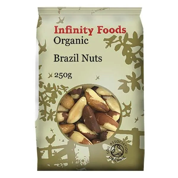 Infinity Foods Organic Brazil Nuts 250g