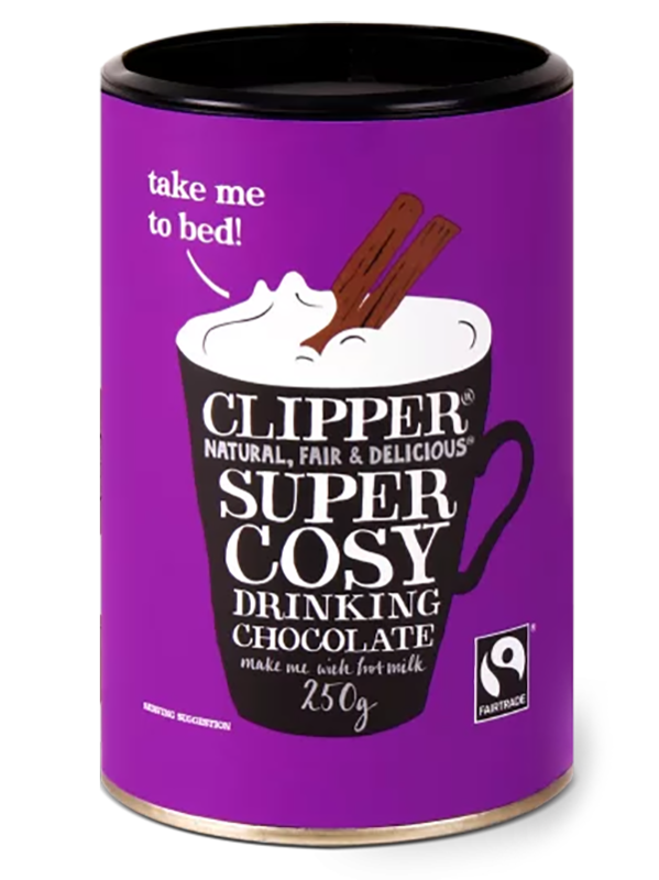 Clipper Natural, Fair & Delicious Super Cosy Drinking Chocolate 250g