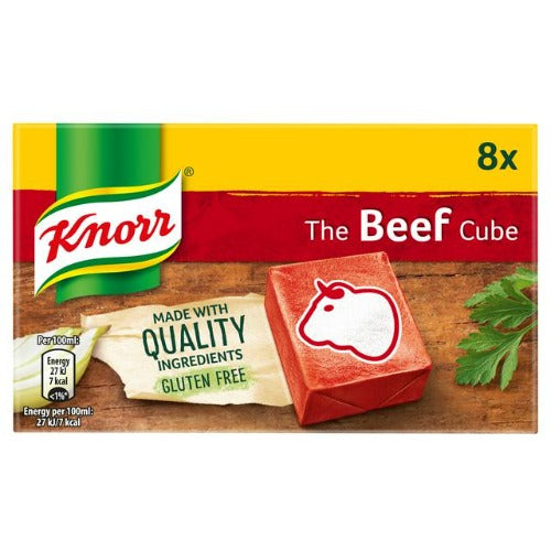 Knorr Stock Cubes Beef 80G