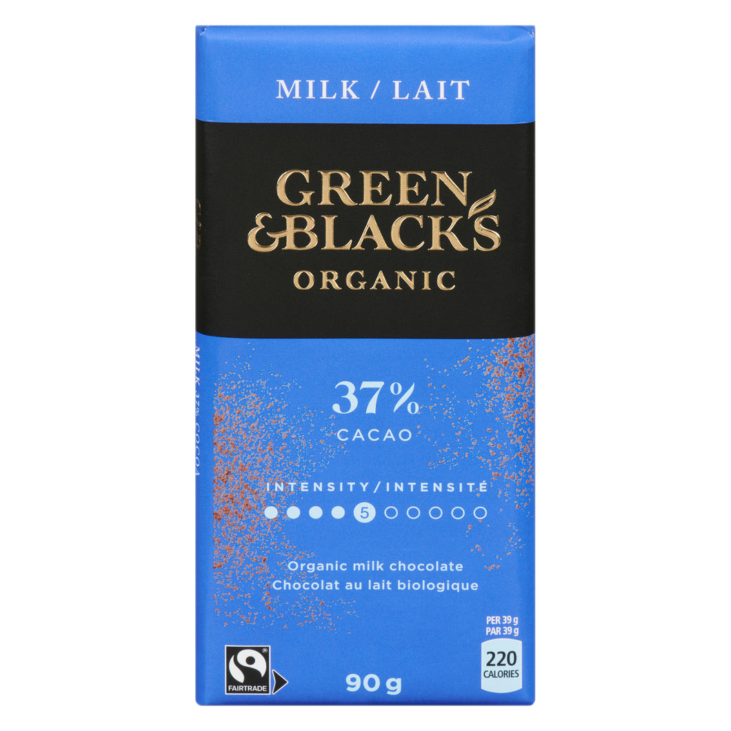 Green and Black's Organic 37% Cocoa 90g