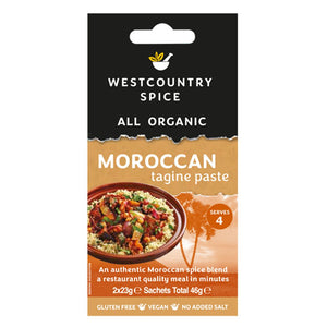 Westcountry Spice Organic Moroccan Tagine Pate 2x23g