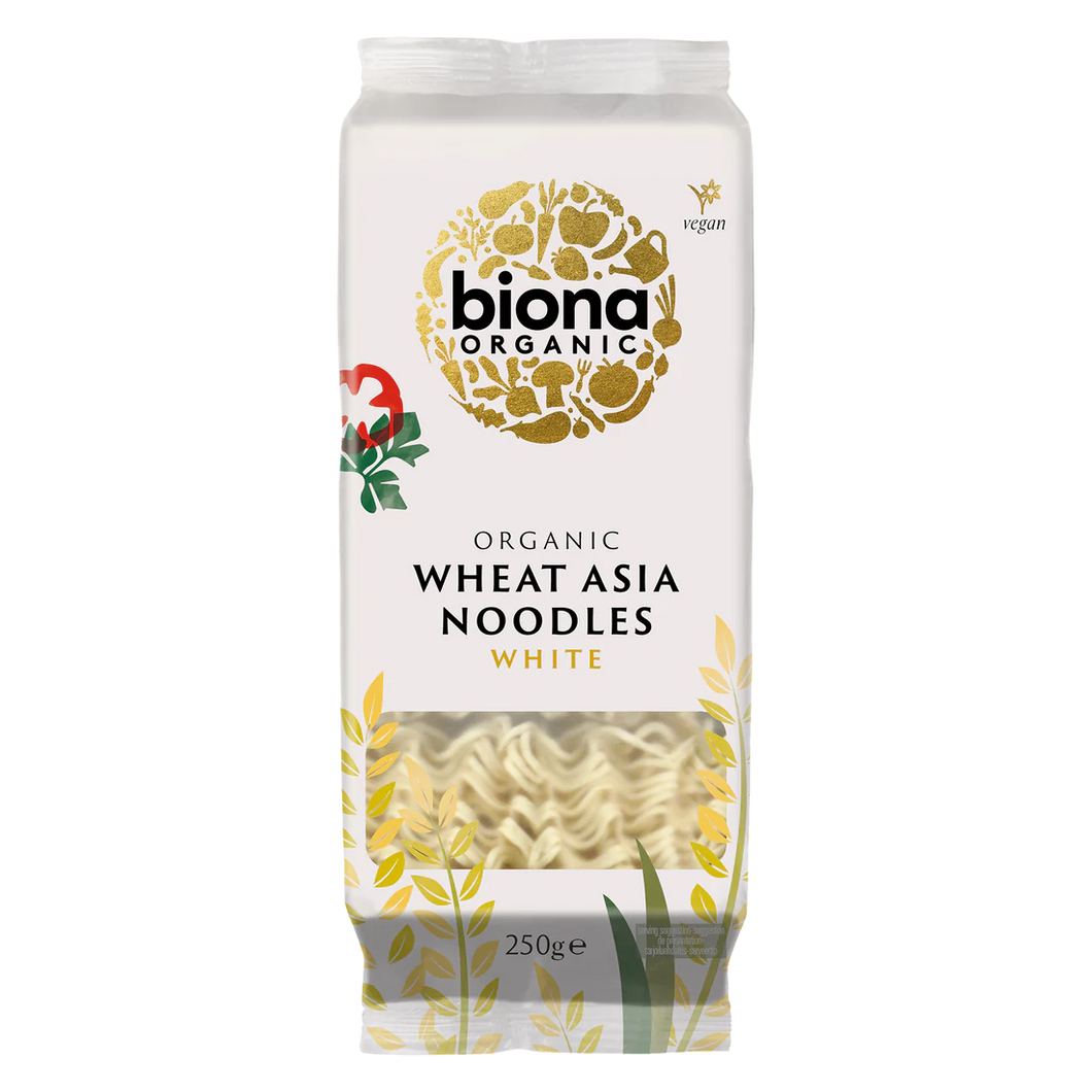 Biona Organic Wheat Asia Noodles White 250g