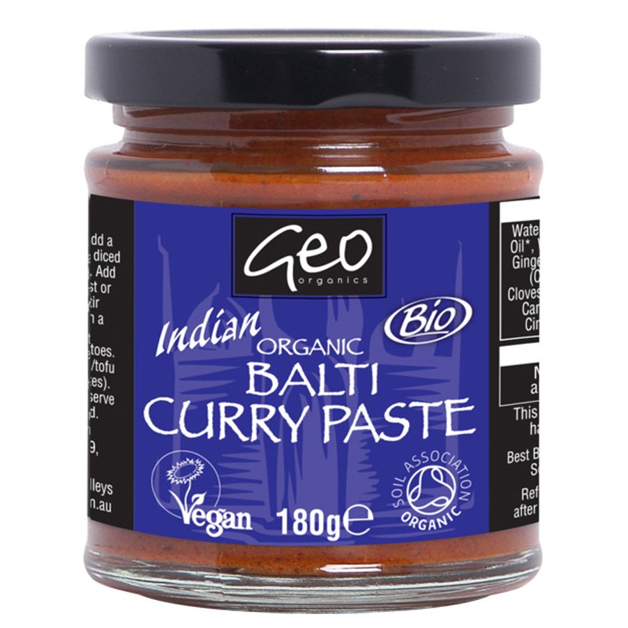 GEO organics Balti Curry Paste 180g