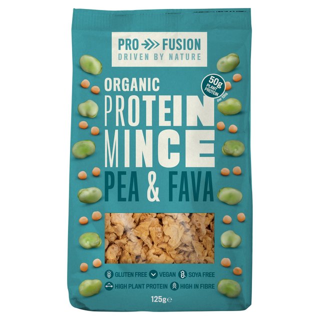 Pro Fusion Driven By Nature Organic Protein Mince Pea and Fava 125g