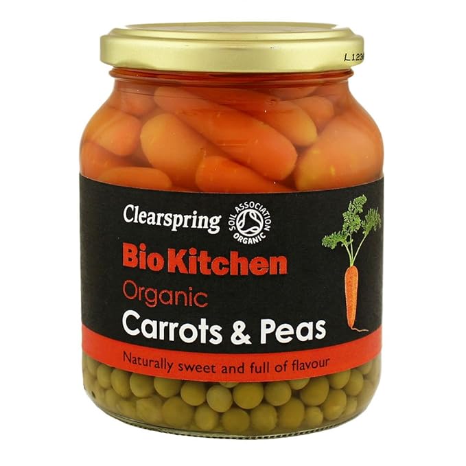 Clearspring Bio Kitchen Organci Carrot & Peas 350g