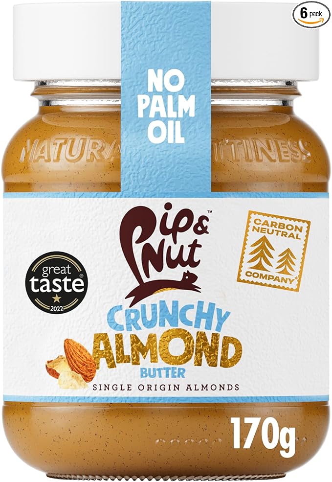 Pip and nut Crunchy Almond Butter 170g