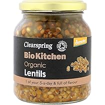 Clearspring Biokitchen Organic Lentils 360g