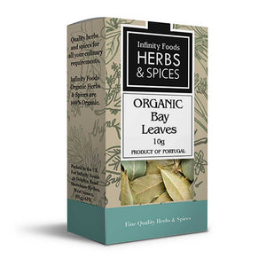 Infinity Foods Herbs and Spices Organic Bay Leaves 10g