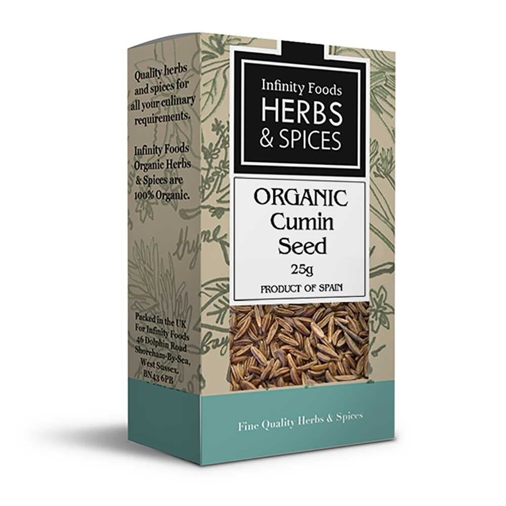 Infinity Foods Herbs and Spices Organic Cumin Seed 25g