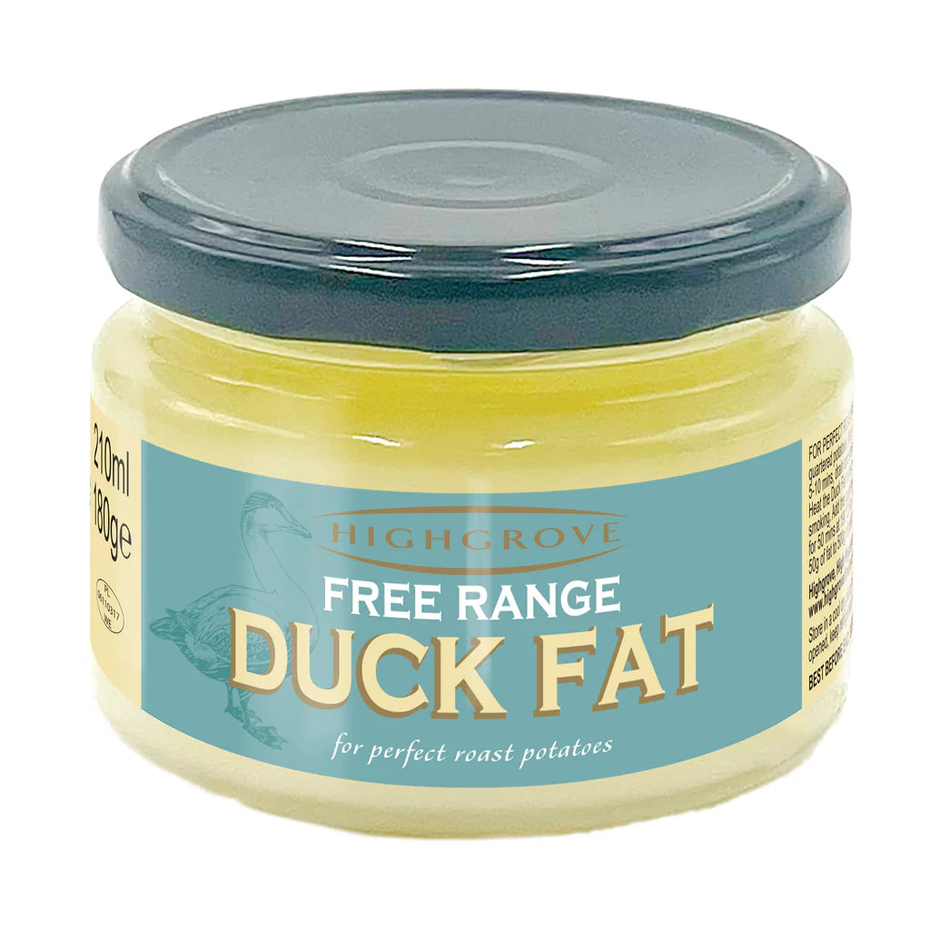 HIGHGROVE FREE RANGE DUCK FAT 180G