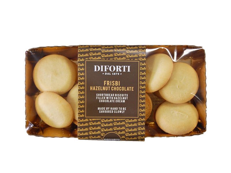 Diforti Frisbi Hazelnut Chocolate 200g