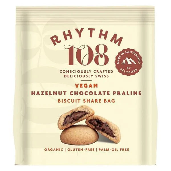 RHYTHM HAZELNUT CHOCOLATE PRALINE 135G