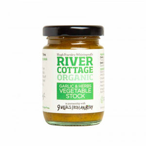 River cottage organic garlic and herbs vegetable stock 105g