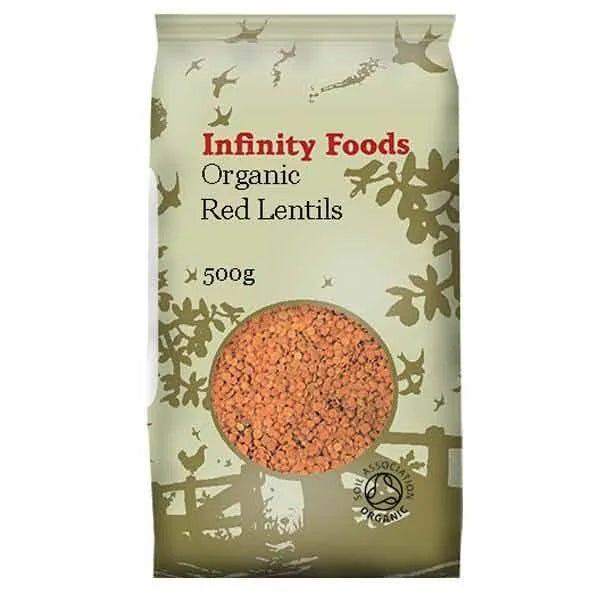 Infinity Red Split Lentils 500G