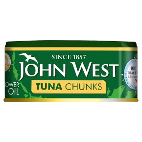 John west tuna chunks in sunflower oil 145g