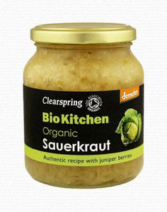 Clearspring BioKitchen Organic Silverskin Onions Sweet and Sour 340g