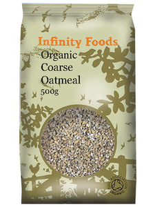 Infinity Foods Organic Coarse Oatmeal 500g