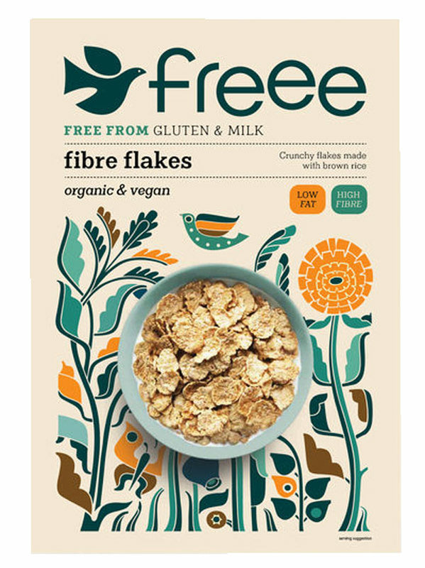 Freee Fibre Flakes Gluten Free Vegan Organic 375g