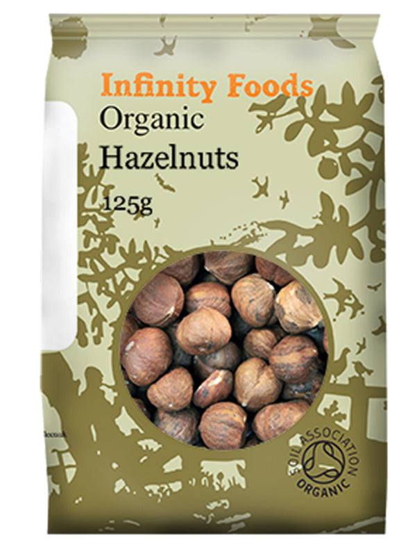 Infinity Organic Hazelnuts 125g