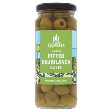 Cypressa Green Pitted Hojiblanca Olives