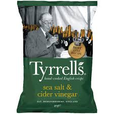 Tyrrells Sea Salt and Cider Vinegar 150g