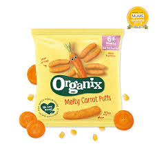 Organix Melty Carrot Puffs 20g