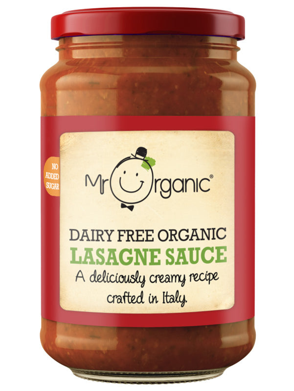 Mr Organic Dairy Free Organic Lasagne Sauce 350g
