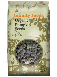 Infinity Foods Organic Pumpkin Seeds 500g