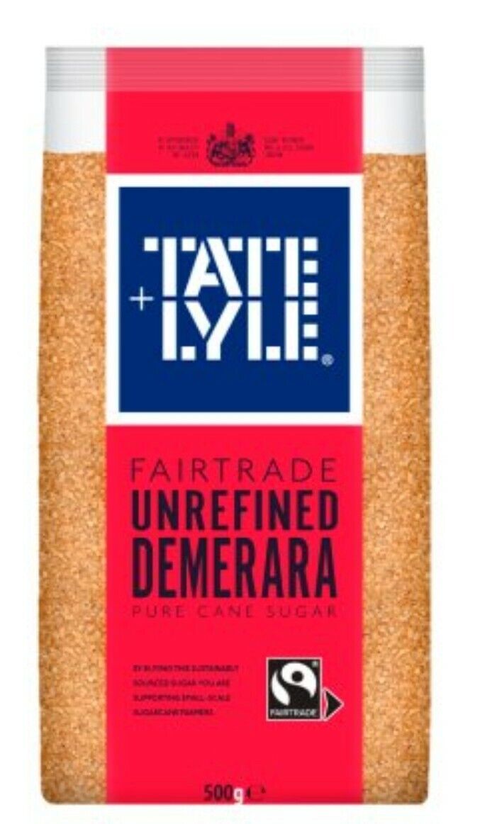 Tate and Lyle Fairtrade Unrefined Demerara 500g