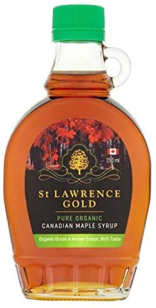St Lawrence Gold Pure Organic Canadian Maple Syrup 330ml