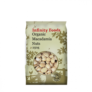 Infinity Foods Organic Macadamia Nuts 125G