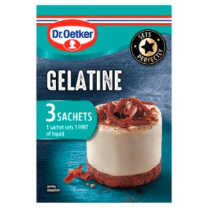 Dr Oetker Gelatine Sachet Multipack 3 pack of 12g