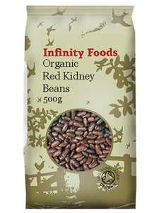 Infinity Organic Red Kidney Beans 500G