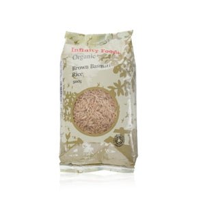 Infinity Organic Brown Basmati Rice 500G