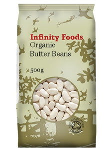 Infinity Organic Butter Beans 500G