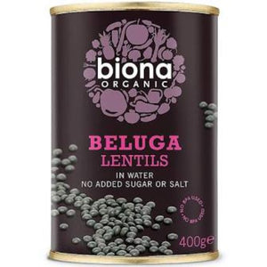Biona Organic Beluga Lentil 400g