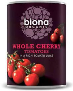 Biona Organic Whole Cherry Tomatoes 400g