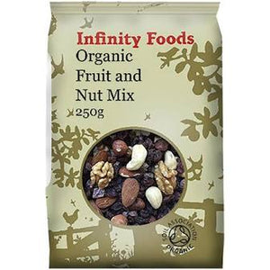 INFINITY Organic Fruit & Nut Mix 250G