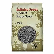 Infinity Organic Poppy Seeds 250G