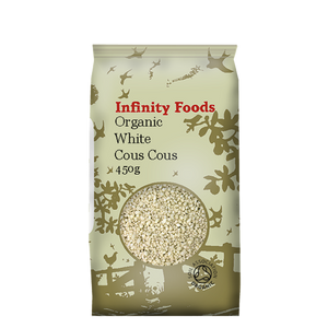 Infinity Organic White Cous Cous 450G