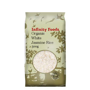 Infinity Organic White Jasmine Rice 500G