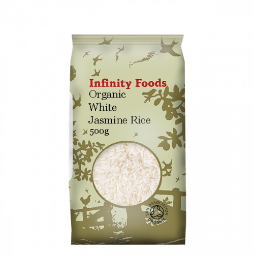 Infinity Organic White Jasmine Rice 500G