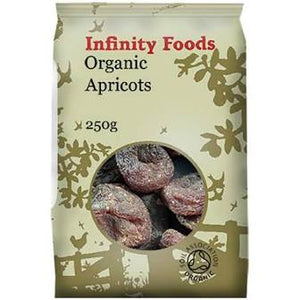 Infinity Organic Apricots 250g