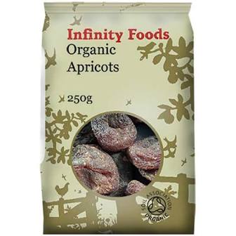 Infinity Organic Apricots 250g