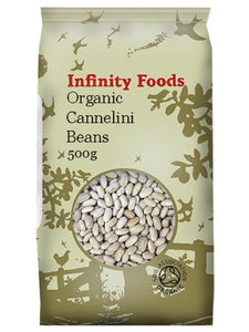Infinity Organic Cannellini Beans 500G