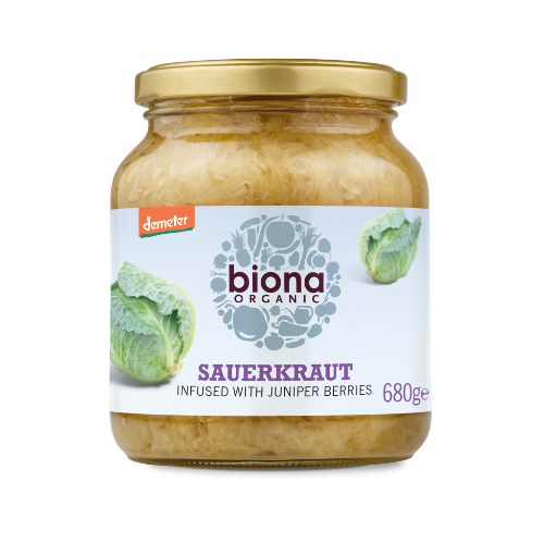Biona organic sauerkraut 680g