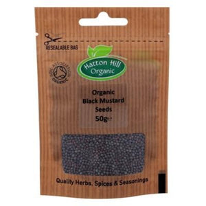 Hatton Hill Organic Black Mustard Seeds 40g