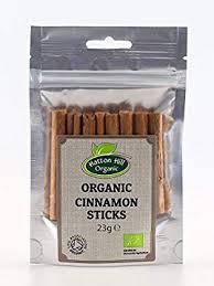Organic Cinnamon Stick 25g