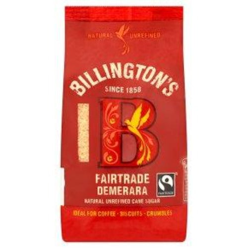 Billington's Fairtrade Natural Demerara Sugar 500g