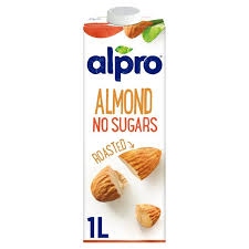 Alpro Almond unsweetened Milk 1ltr